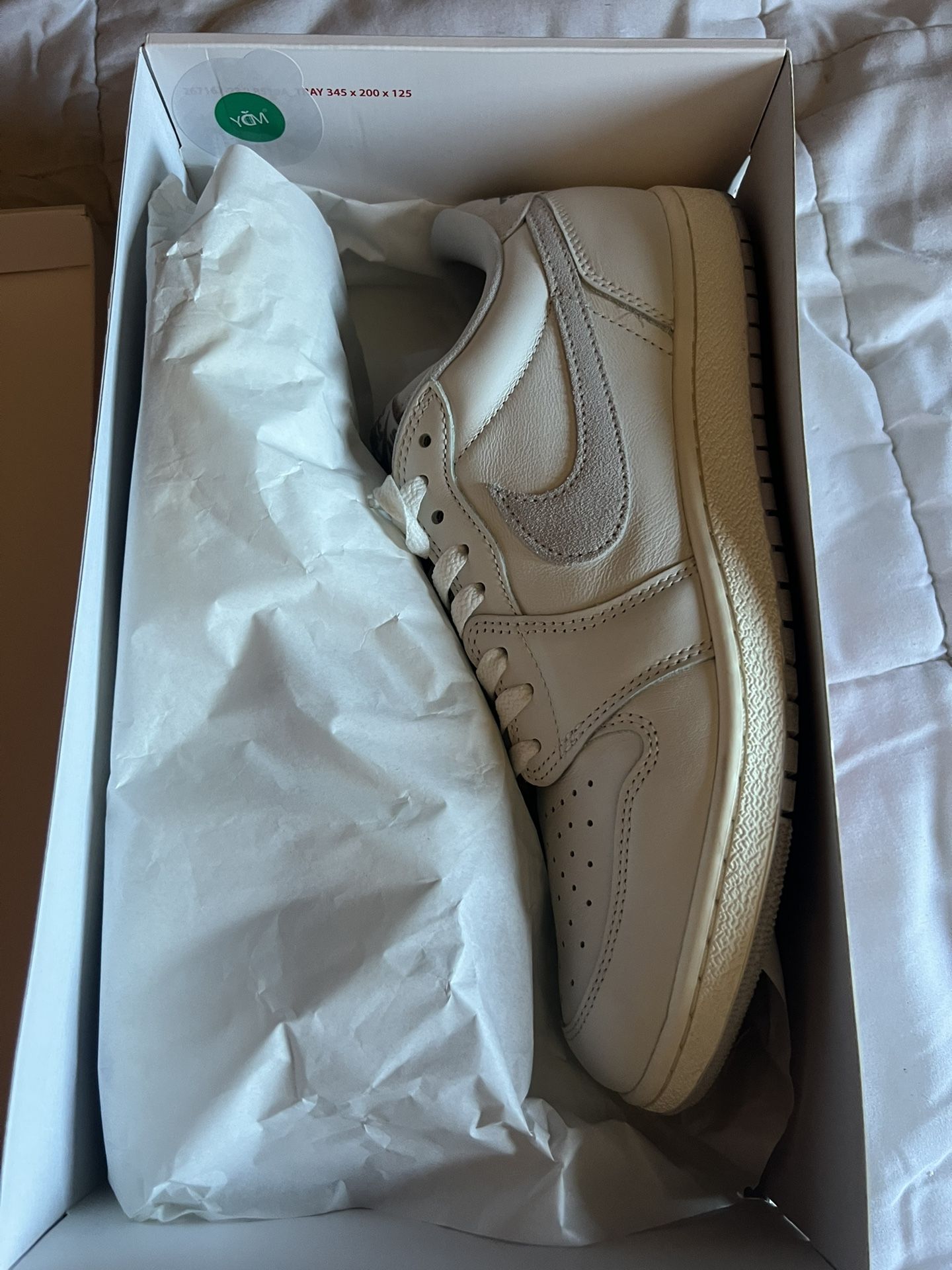 Men’s Jordan 1 Low White/grey