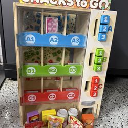 Melissa & Doug vending machine 