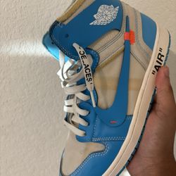 Jordan 1 Off White Unc 