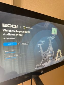 MYX Fitness / BODi Indoor Cycling Bike w/ Touchscreen – Fully Working