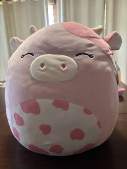 Clay the pink cow