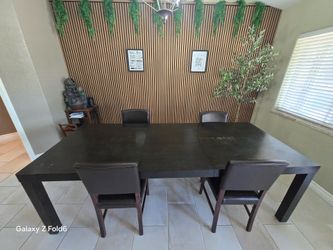 West Elm Table and 4 Chairs