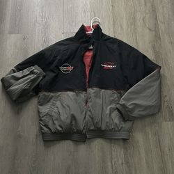Hollister Chevrolet racing jacket ❗️BROKEN ZIP!   