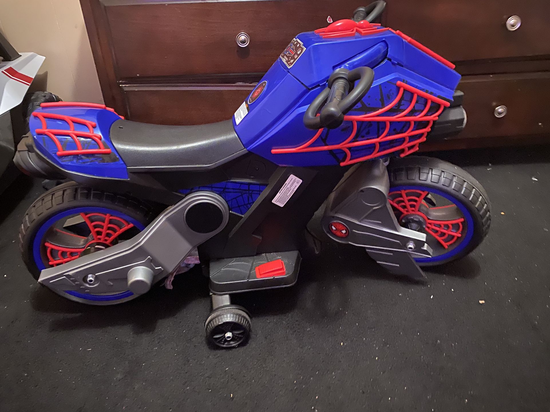 Electric Spider-Man Bike