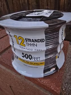 #12 STRANDED WIRE (500ft) new