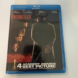 Unforgiven and Grand Budapest Hotel Blu-Ray 