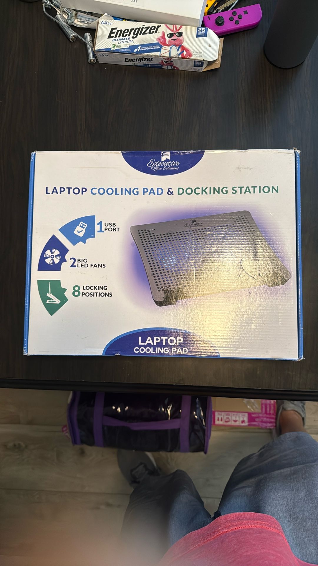 Laptop Cooling Pad And Docking Station. Brand New