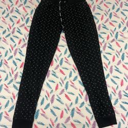 Calvin Klein Black Patterned Joggers/PJ's