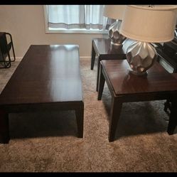Coffee Table Set + 2 Lamps Must Go!