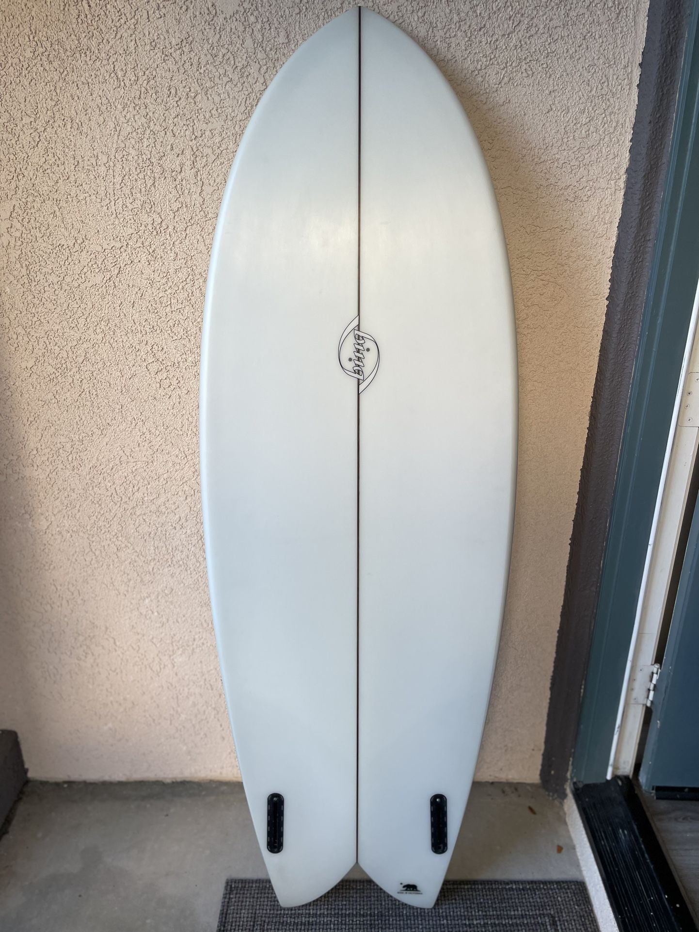 Bing Twin Fin Fish Surfboard 5’6”
