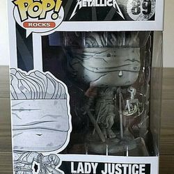 Funko Pop Metallica Lady Justice 