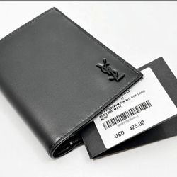 New SAINT LAURENT YSL MEN WALLET YSL PFU(244YM)TIN MO BOX LORD