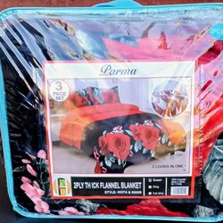 VALENTINES DAY BEAUTIFUL BLANKET NEW ! ❣️🌹