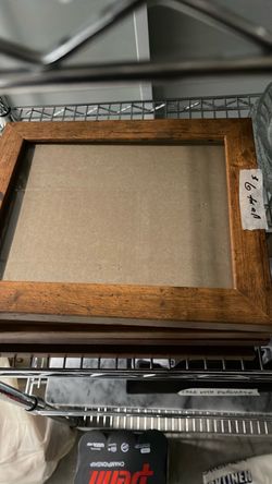 Wooden Picture Frames x6