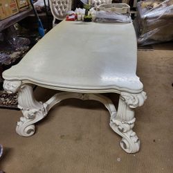 New White Dining  Table Only