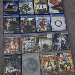 Games Ps2,ps3,ps4 And Ps5