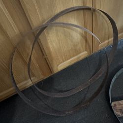 Rustic Wine Barrel Rings/ Bands