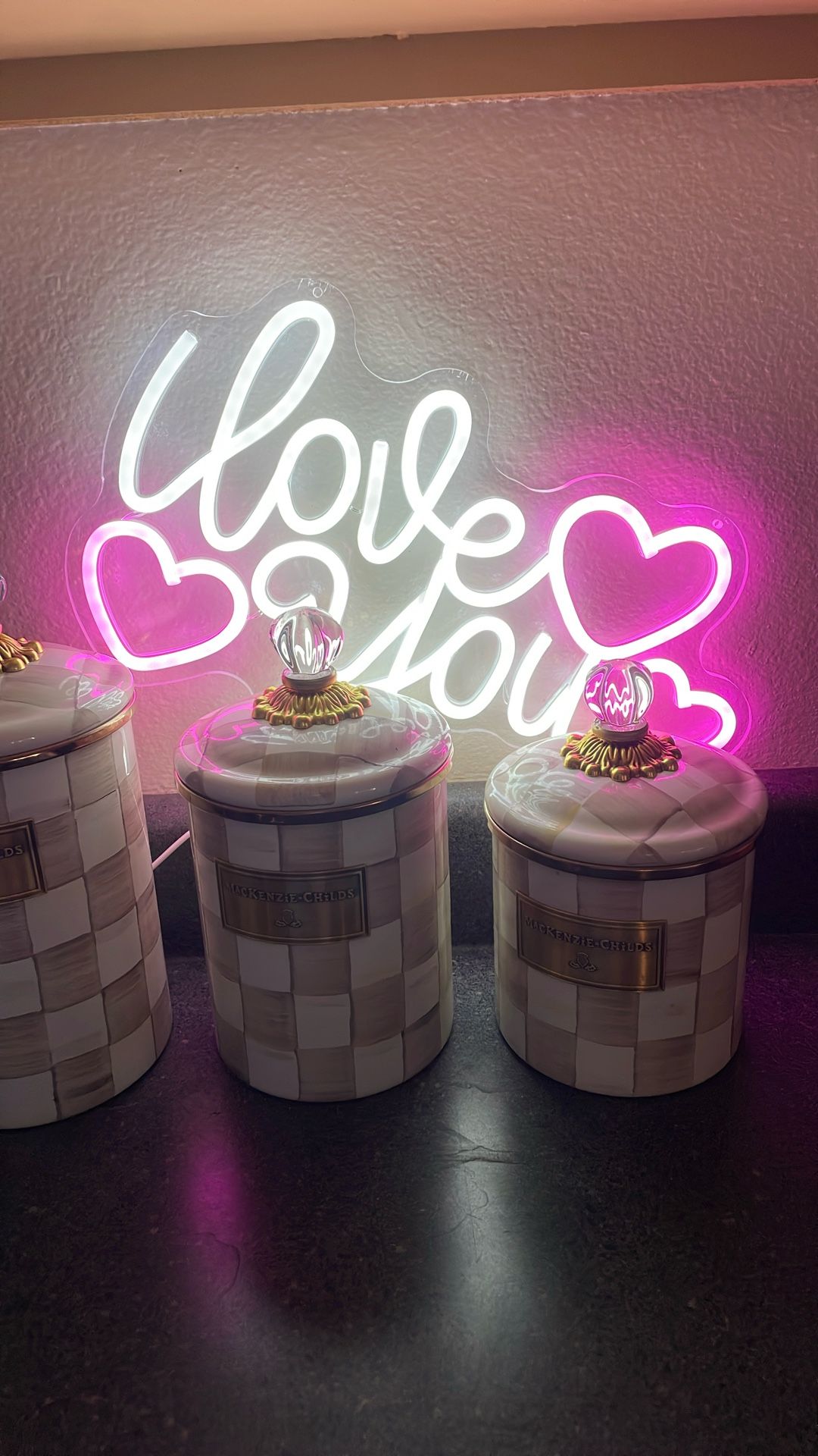 I Love You Lit Up Sign