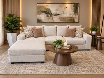 Custom Sectional with Chaise – USA Made