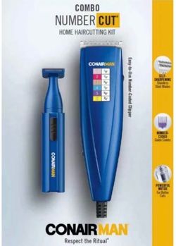 Conair Man Combo Number Cut Home Haircutting Kit