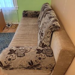 Used like new condition brown European style sofa