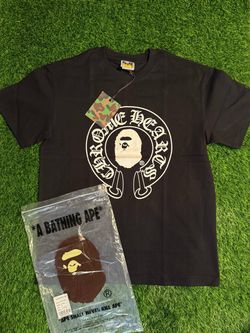 Bape x Chrome hearts tee