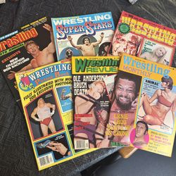 Classic Wrestling Mags 1970’s-90’s
