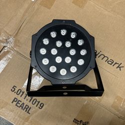 Zebra LED Stage Light w/ DMX Effects CLUB Party Wedding 18 x 1W  6 x RGB ZYP118