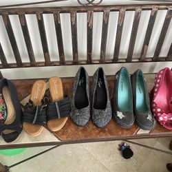 Size 9 Or 9.5 Wedges (New and used) 