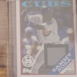 Sammy Sosa Jersey Card
