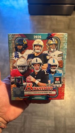 2026 Topps Bowman Mega Box NFL Trading Card Box