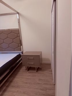 Bedroom set with mattress