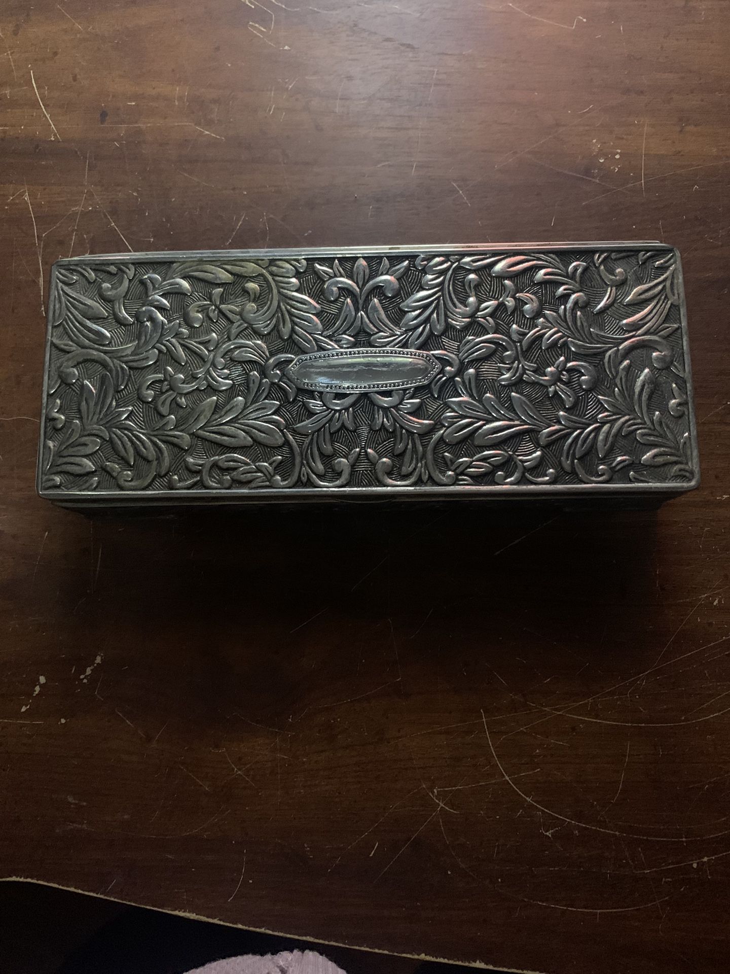 Antique Godinger Silver Jewelry Box