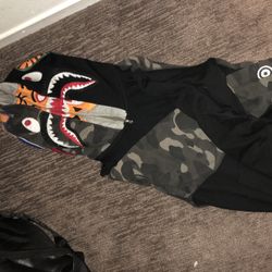 Bape Double Hoodie 