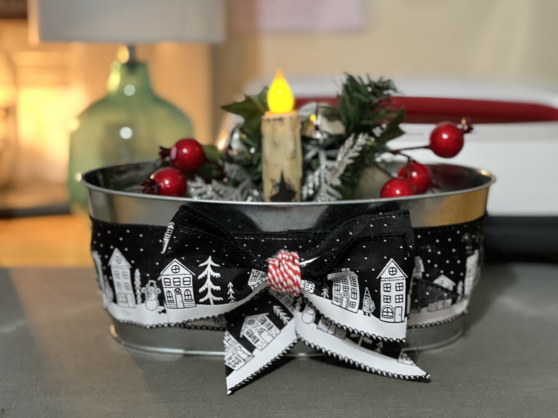 Christmas Candle With One Or Three Candles