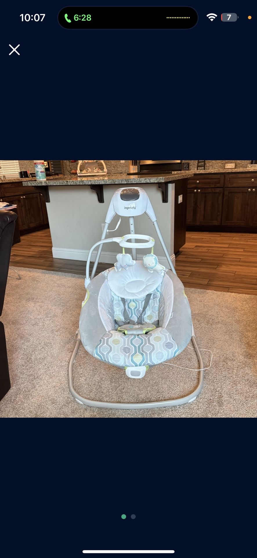 ingenuity baby swing