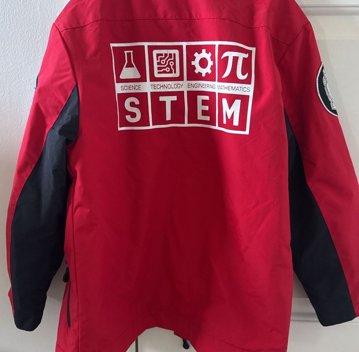 Girls Youth 7 STEM waterproof wind Jacket