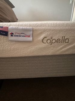 Two twin size mattress with frame