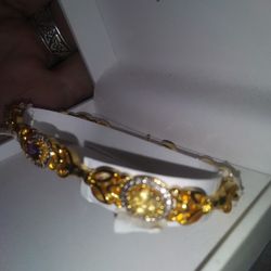 18k.real Gold Over Brass 