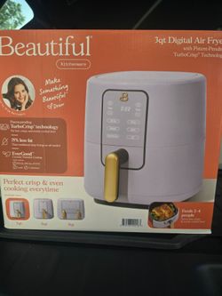 Beautiful by Drew Barrymore 3qt Digital Air Fryer