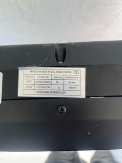 Motorized Treadmill 2.5HP 300lb Capacity