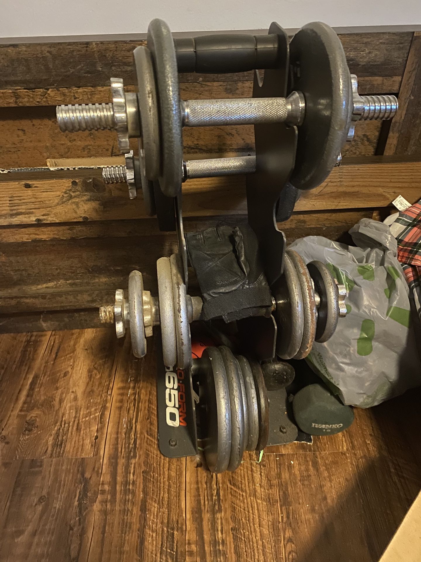 Adjustable Dumbbell Weights