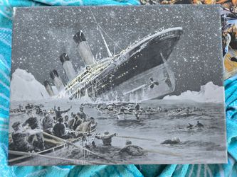 Titanic Canvas Print