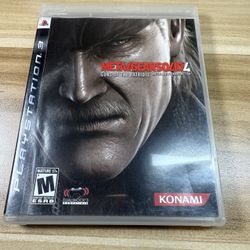 Metal Gear Solid 4 PS3 
