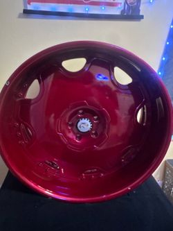 24” Forgiato wheels-24x10-Candy red- set of 4