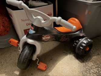 Kids Toddler Fisher Price Harley Davidson Trike Bike Ride On Car