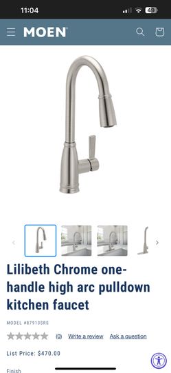 Moen kitchen faucet