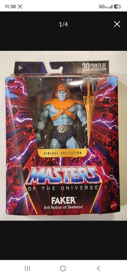 MASTERS OF THE UNIVERSE. MASTERVERSE. VINTAGE COLLECTION. FAKER 7 " ACTION FIGURE.