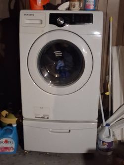 Samsung HIGH EFFICIENCY FRONT LOADER. DIGITAL/PROGRAMMABLE