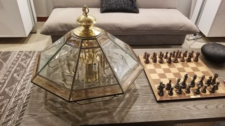 Vintage Fredrick Ramond 12 Light Chandelier